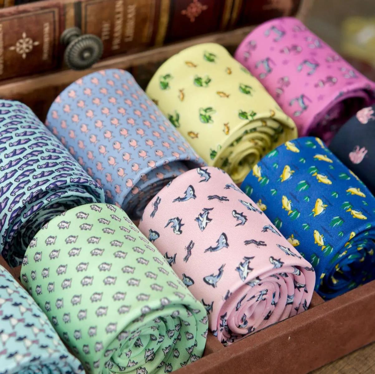 Multicolor Colorful Character  - Skinny Tie Men recension och pris