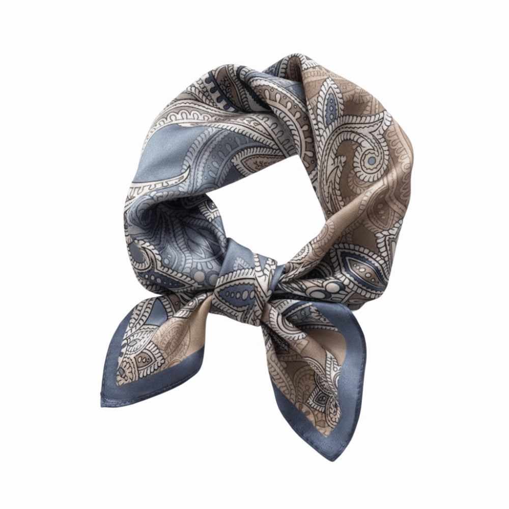 Silk Material Silk Square Scar - Scarf Silk Square recension och pris