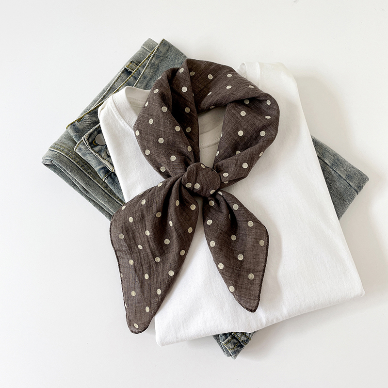 New Solid Color Cotton Linen F - Bandana Cotton recension och pris