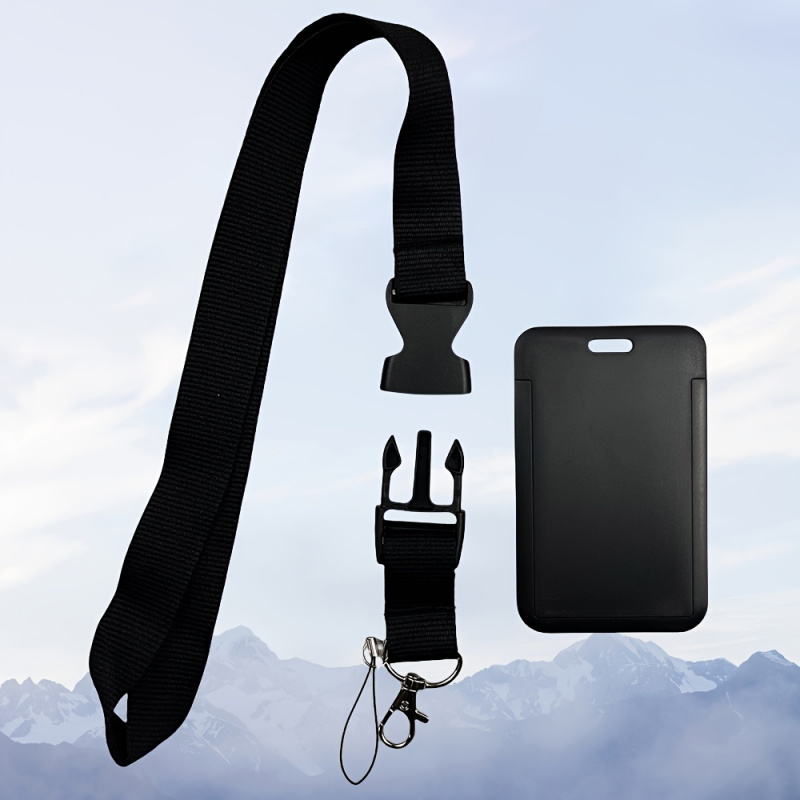 Black Neck Lanyard Badge Holde - Lanyard Badge Holder recension och pris