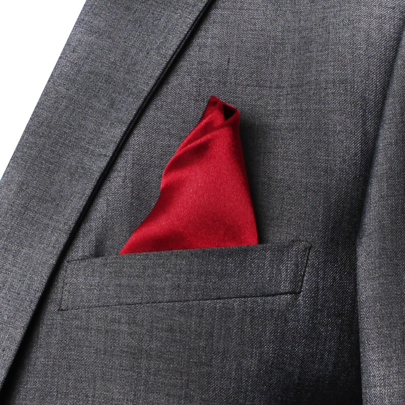 Satin Handkerchief For Men Can - Pocket Square Set recension och pris