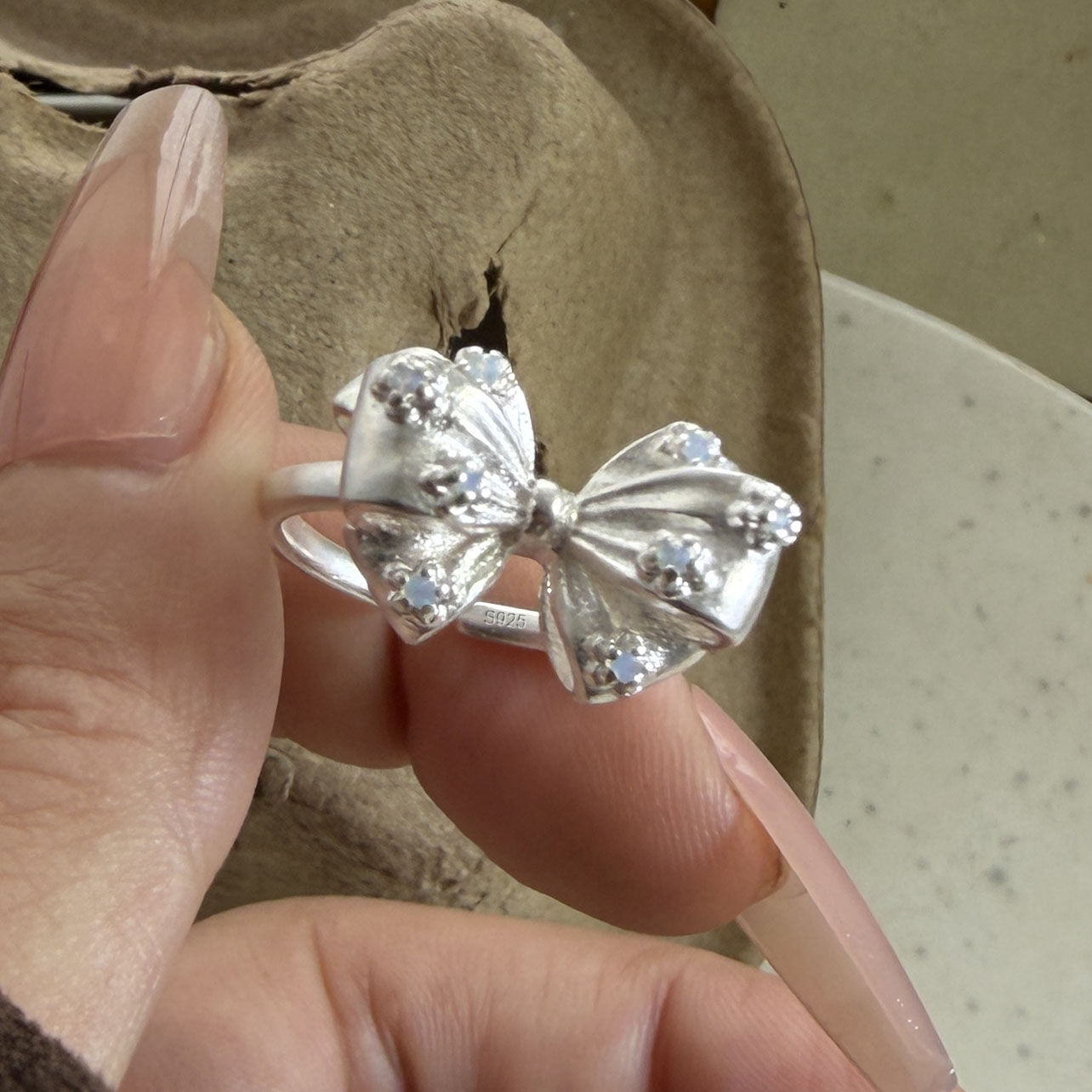 925 Sterling Silver Rings for  - Tie Clip Silver recension och pris
