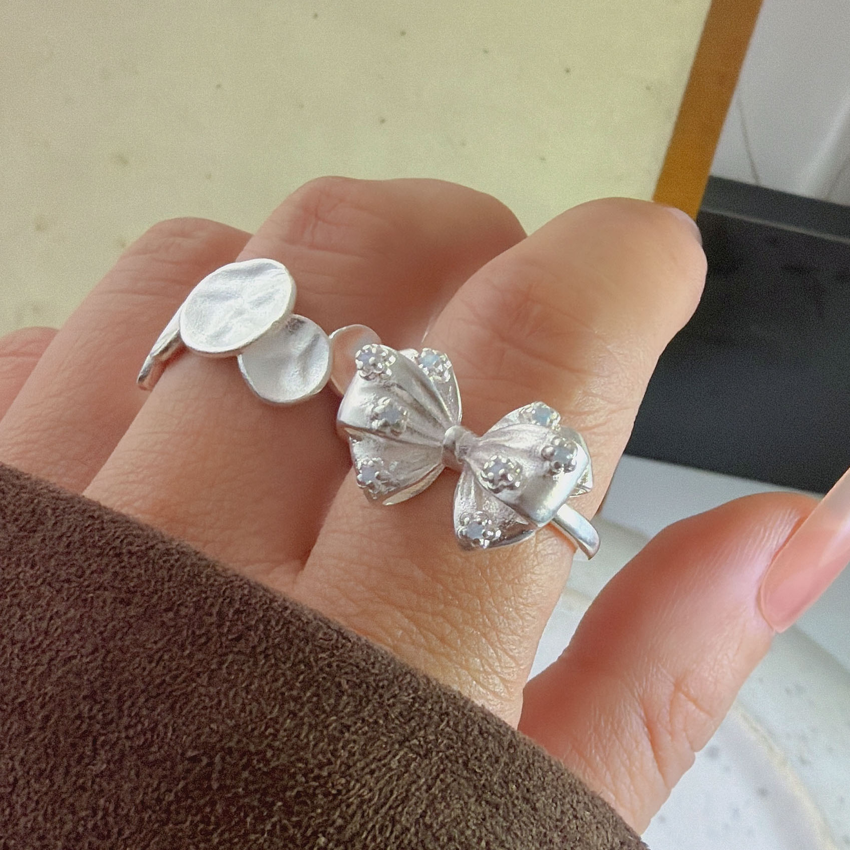 925 Sterling Silver Rings for  - Tie Clip Silver recension och pris