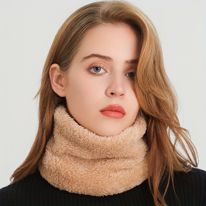 Windproof Plush Infinity Scarf - Infinity Scarf Knit recension och pris