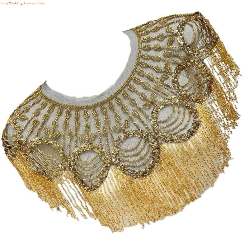 G92D Glittering Embroidered Se - Stole Wedding Shawl recension och pris