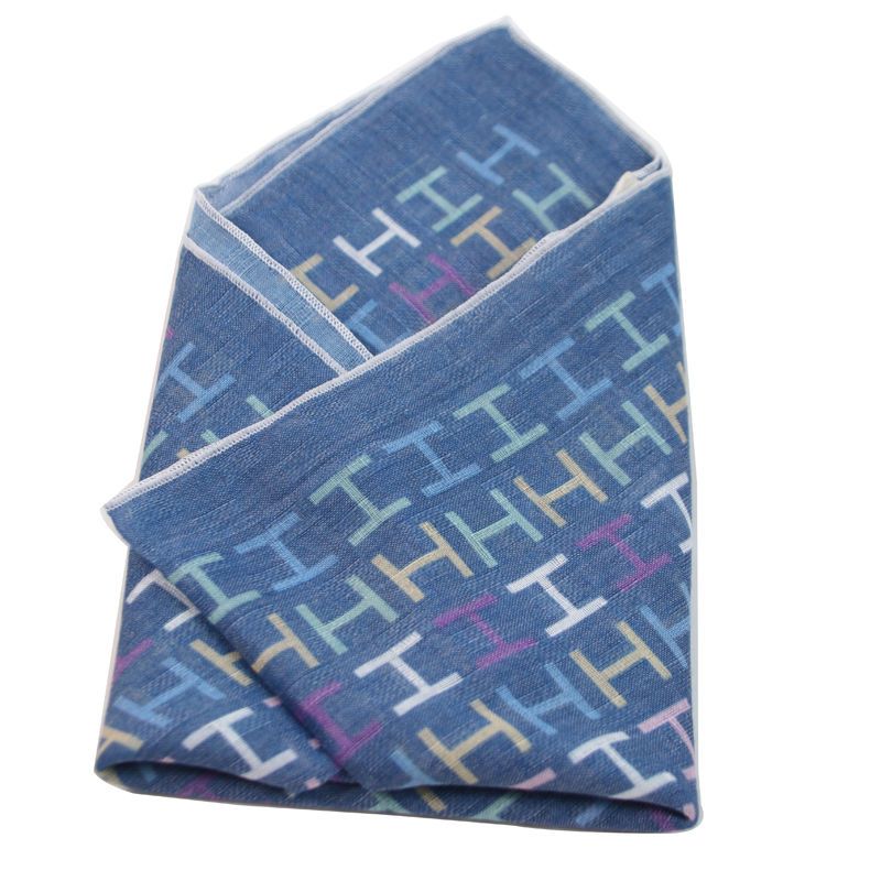 Men's Square Scarf with Button - Scarf Silk Square recension och pris