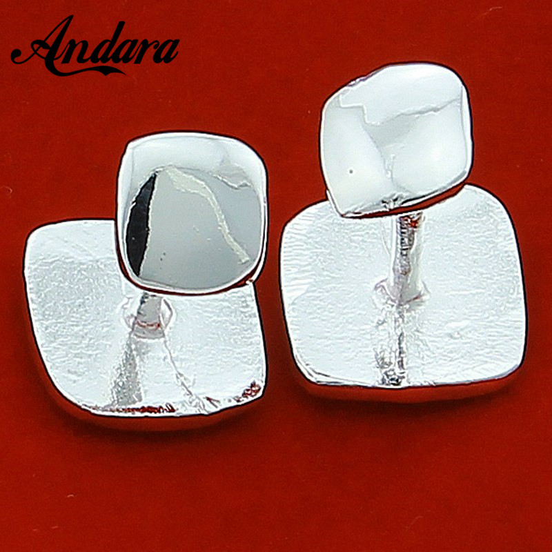 Hot Sale Silver Square Cufflin - Tie Clip Silver recension och pris