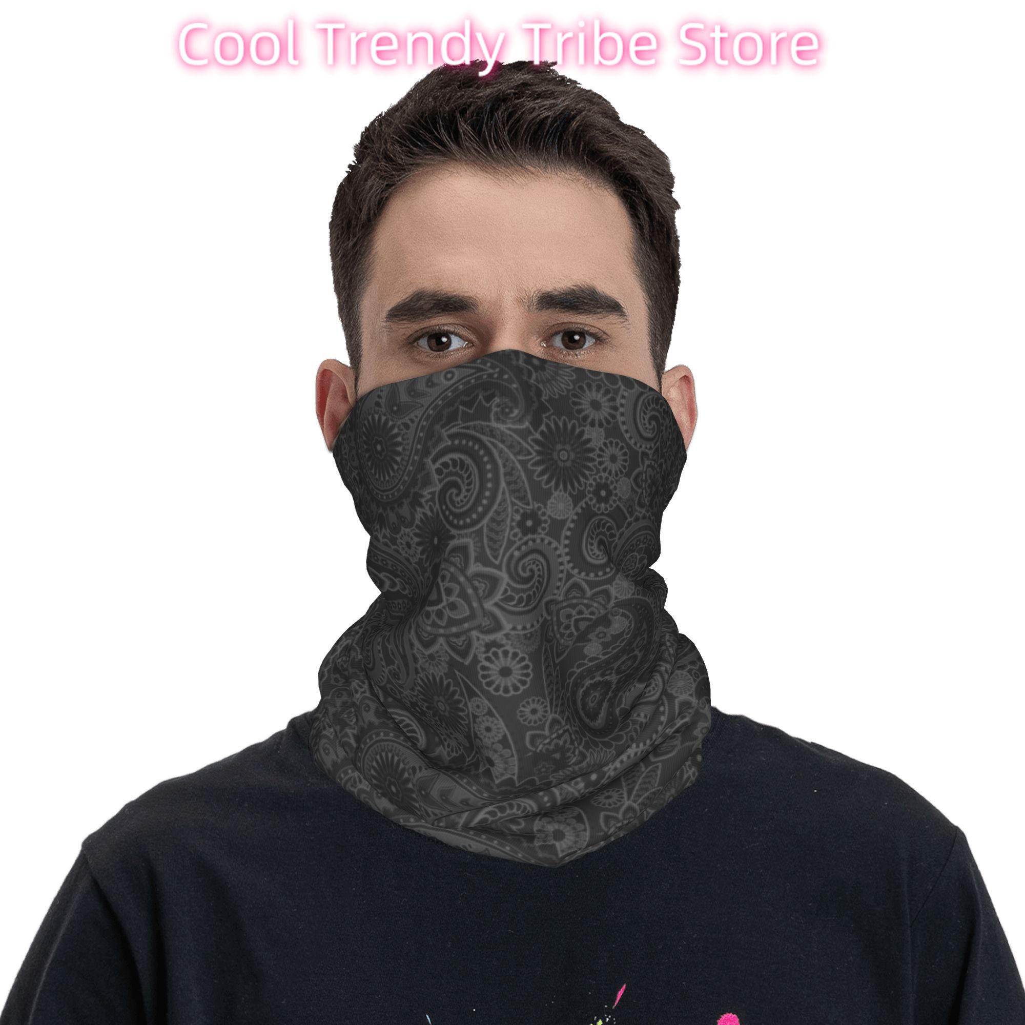 Custom Paisley Chicano Bandana - Neck Warmer Tube recension och pris