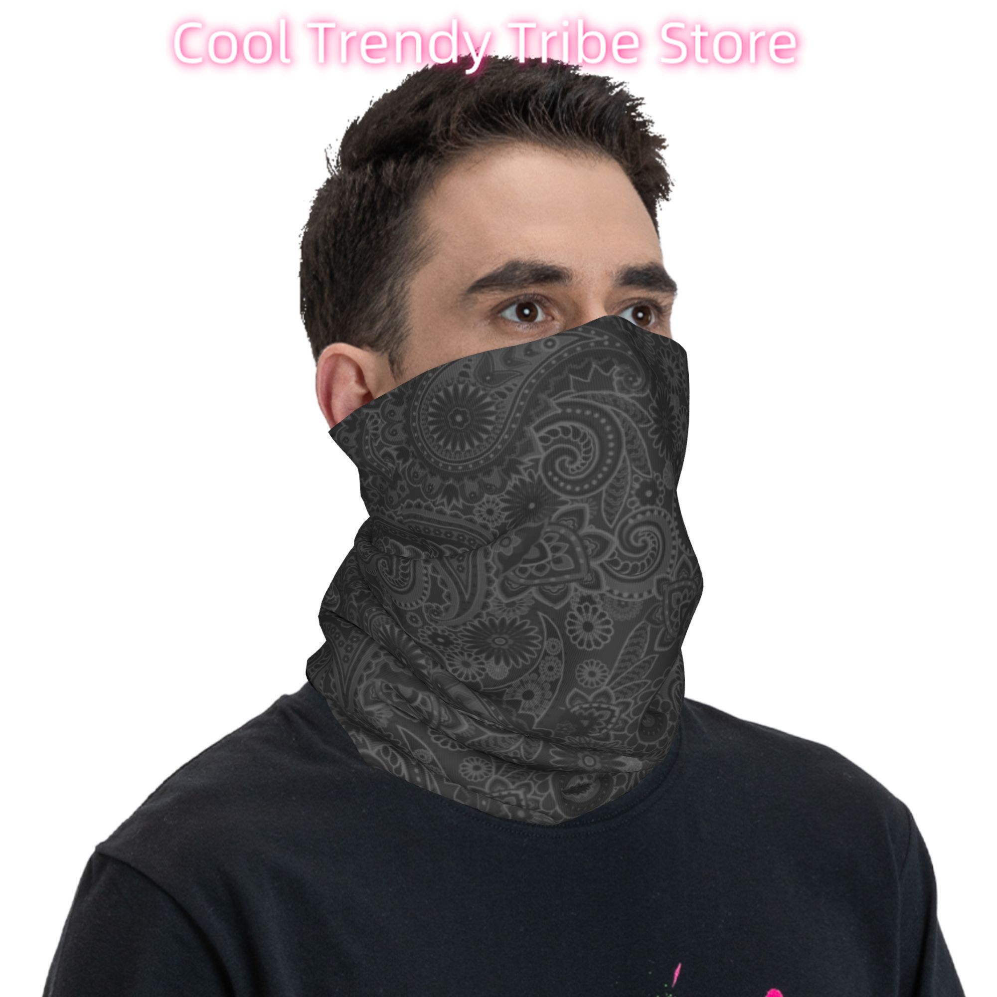 Custom Paisley Chicano Bandana - Neck Warmer Tube recension och pris