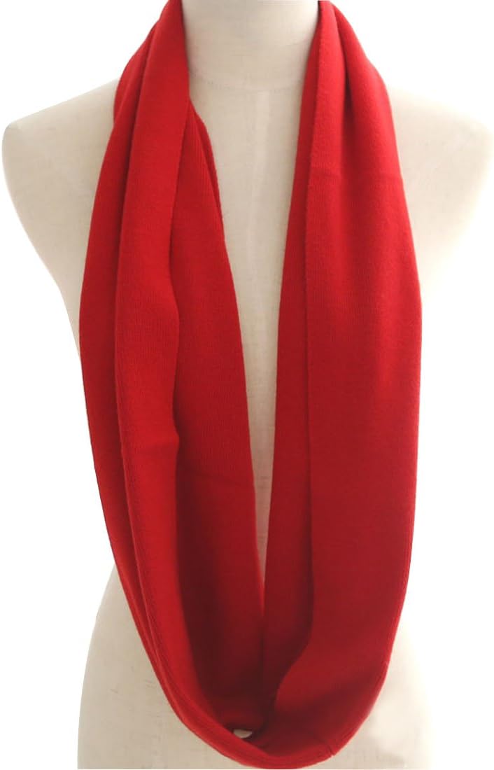 Unisex Soft Cashmere Solid Inf - Infinity Scarf Knit recension och pris