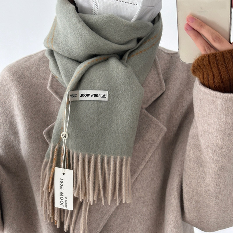 Elegant Good Quality 100% Wool - Muffler Men Wool recension och pris