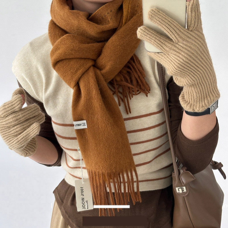 Elegant Good Quality 100% Wool - Muffler Men Wool recension och pris