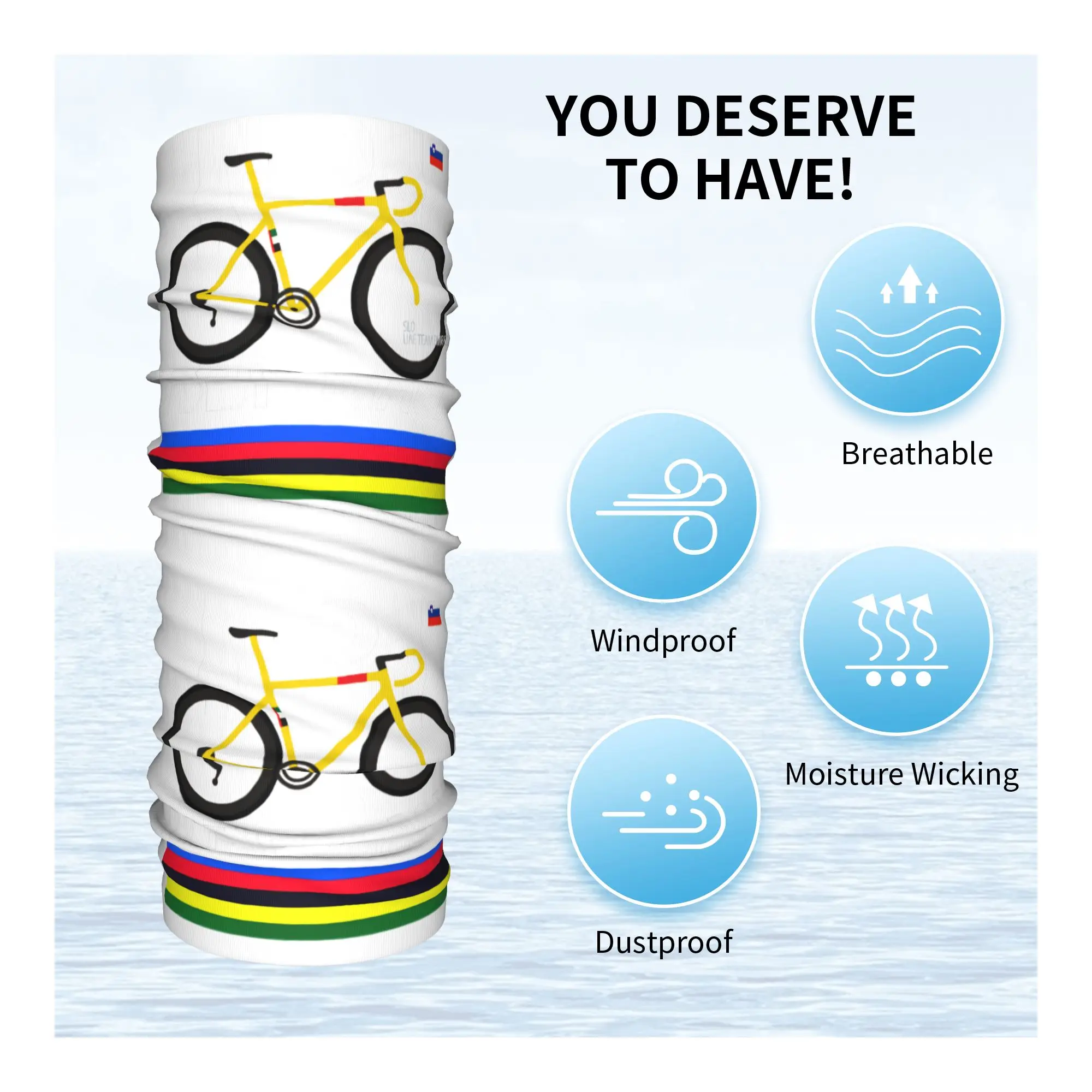 UAE Tadejs Cycling Racer Pogac - Neck Warmer Tube recension och pris