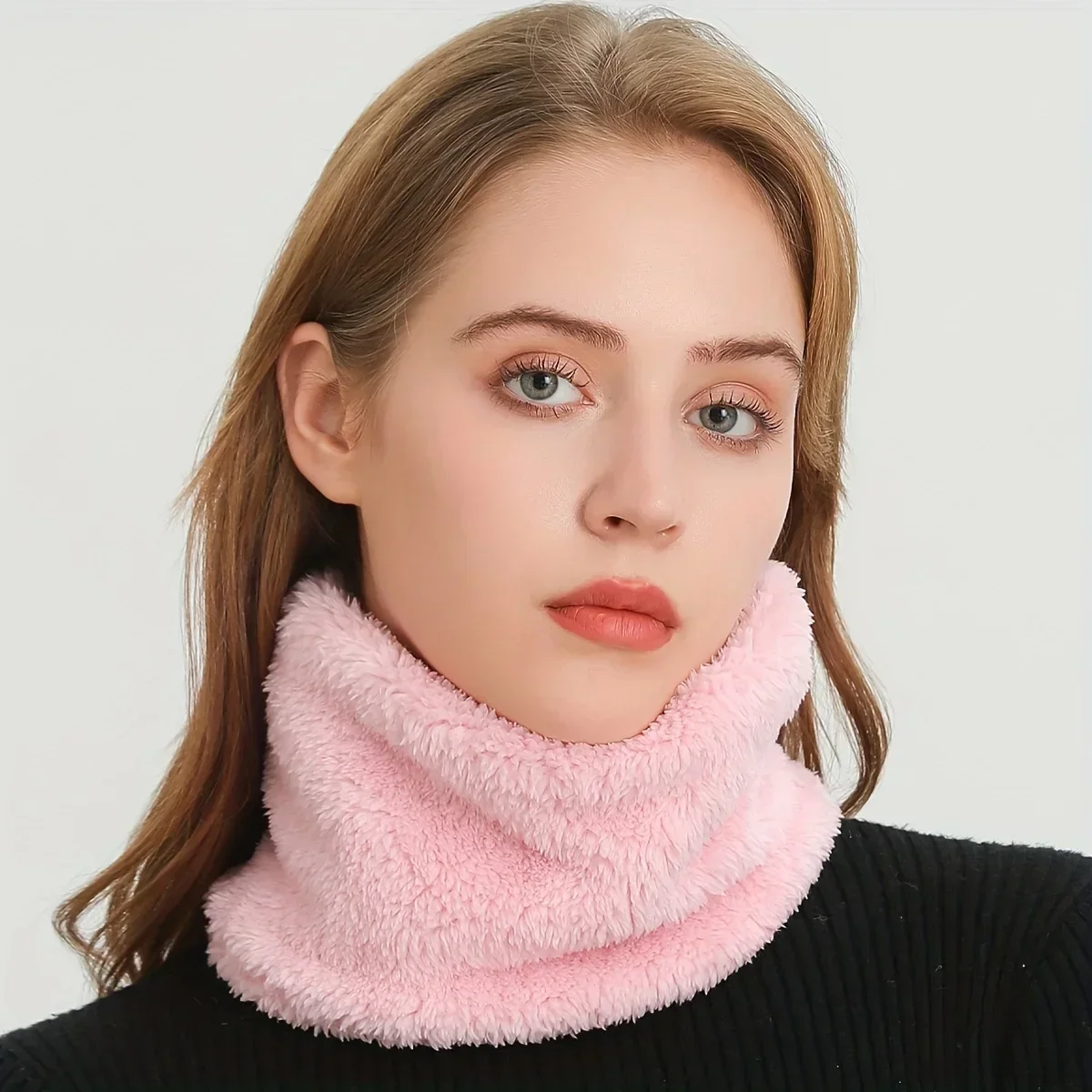 Windproof Plush Infinity Scarf - Infinity Scarf Knit recension och pris