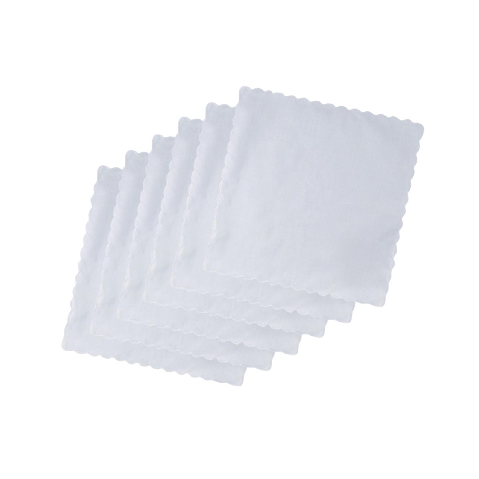 6x Cotton Handkerchiefs for Me - Handkerchief Cotton Men recension och pris
