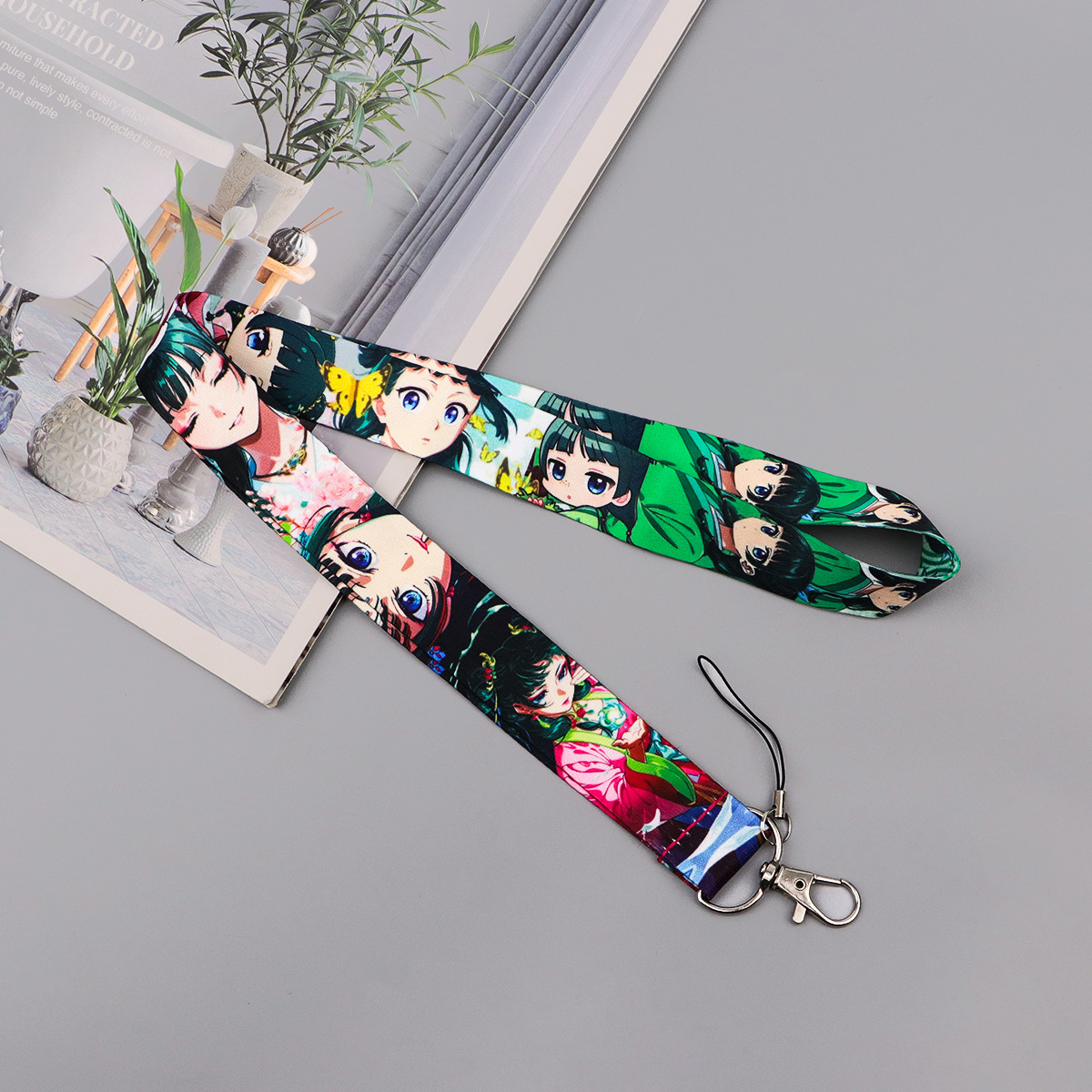 Cute Anime Girl Lanyard Neck S - Lanyard Badge Holder recension och pris