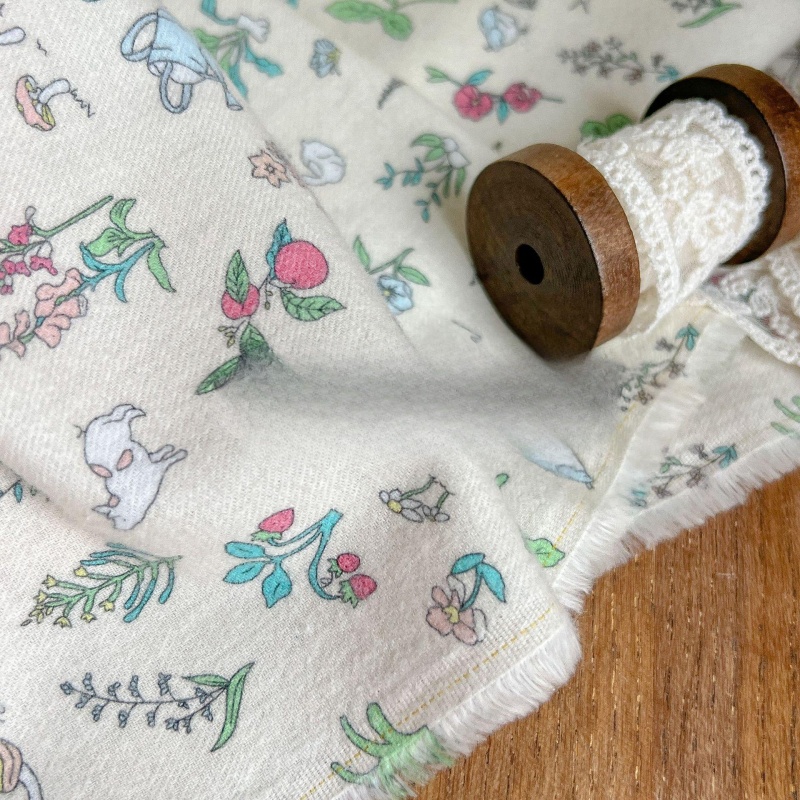 Fabrics Viscose Floral Printed - Woven Scarf Blanket recension och pris