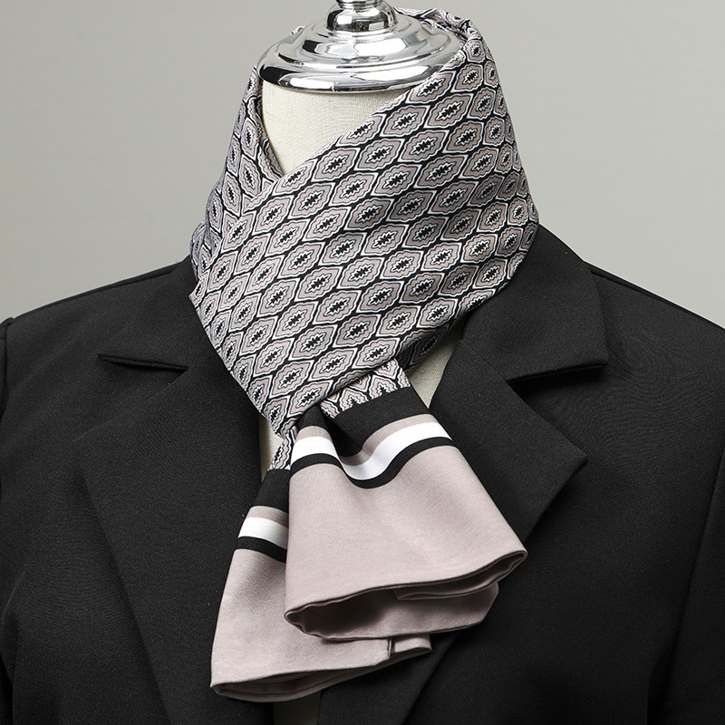 Men's Scarf Imitation Silk Nec - Silk Neck Scarf recension och pris