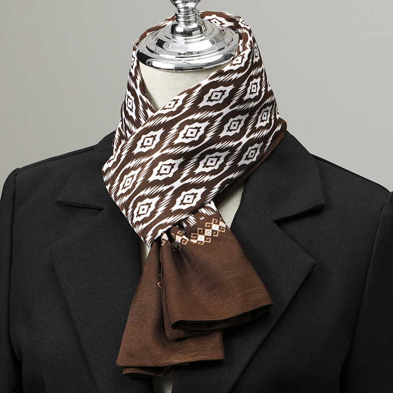 Men's Scarf Imitation Silk Nec - Silk Neck Scarf recension och pris
