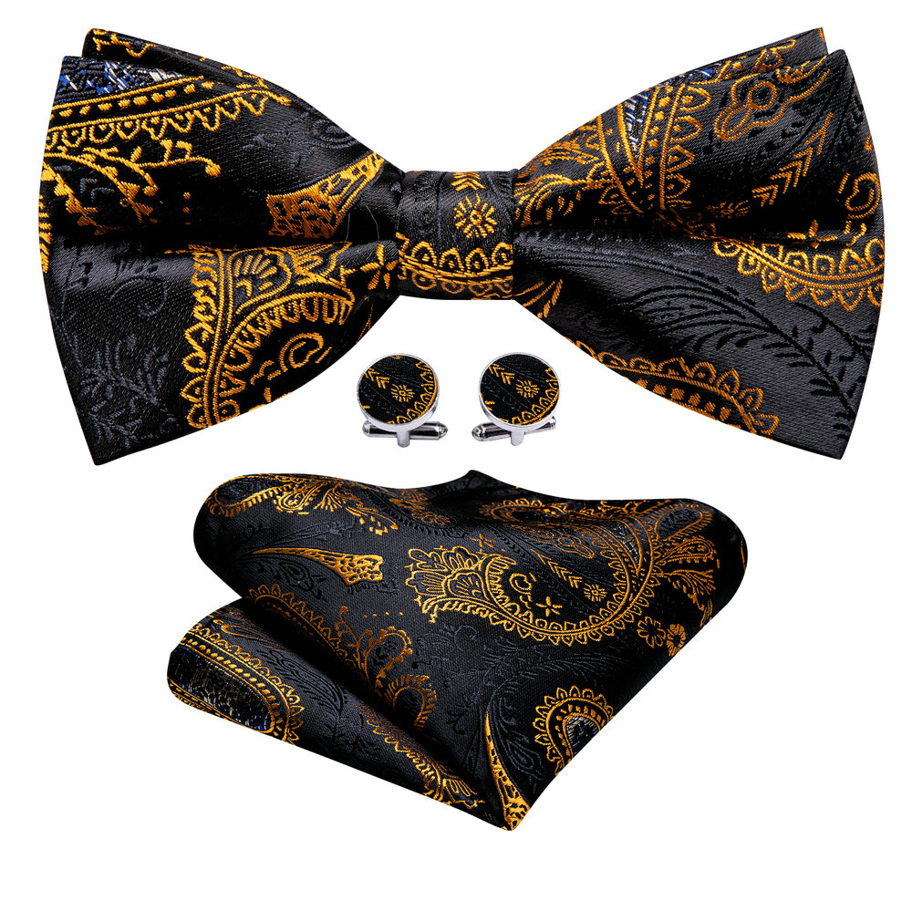 Barry.Wang Silk Mens Bow Tie B - Bow Tie Pre Tied recension och pris