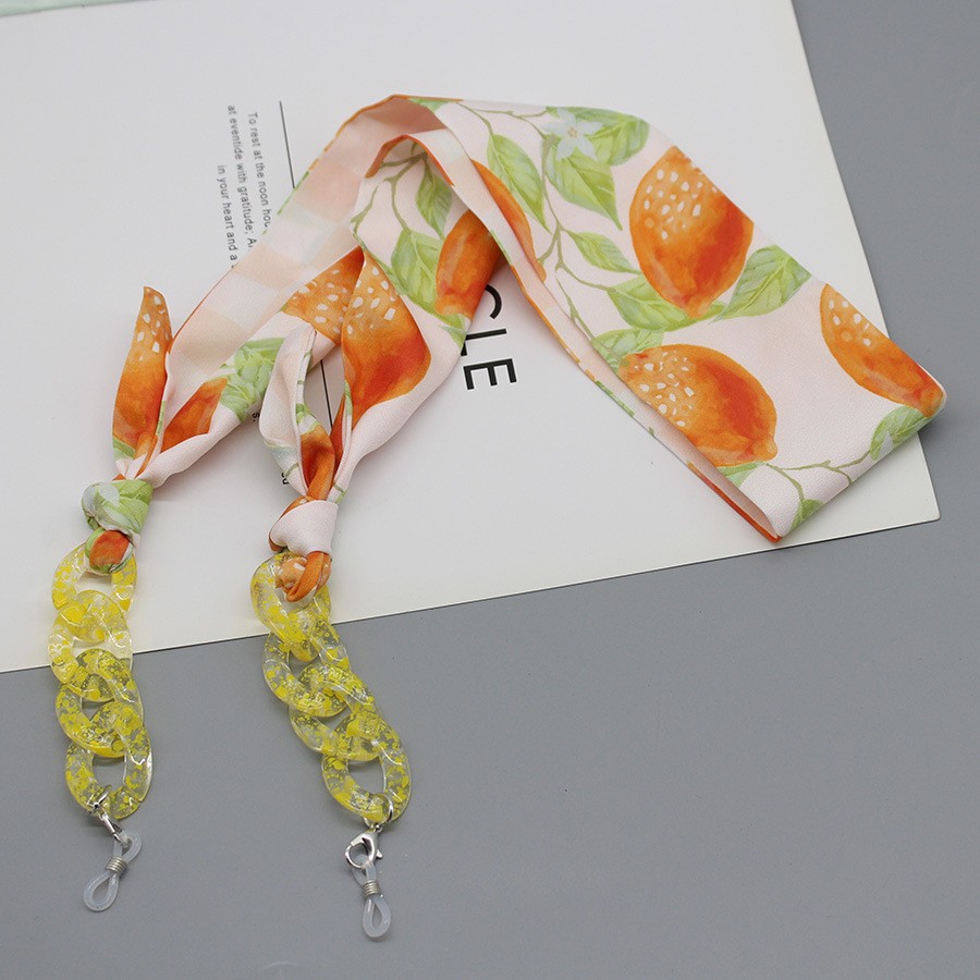 Bohemia Print Silk Scarf Glass - Silk Neck Scarf recension och pris