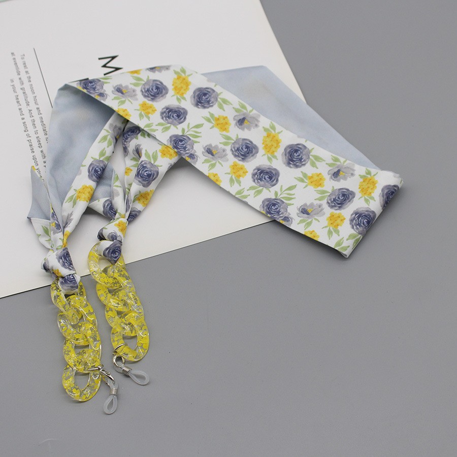 Bohemia Print Silk Scarf Glass - Silk Neck Scarf recension och pris