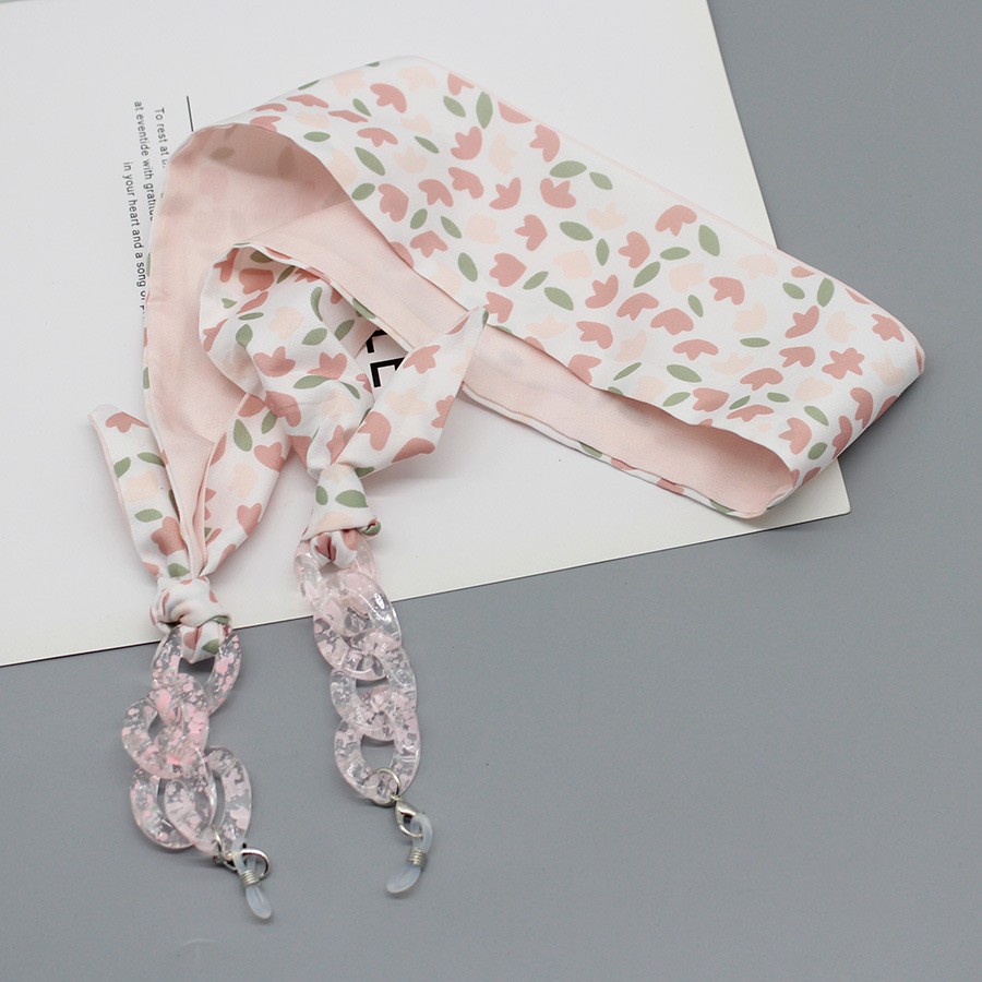 Bohemia Print Silk Scarf Glass - Silk Neck Scarf recension och pris