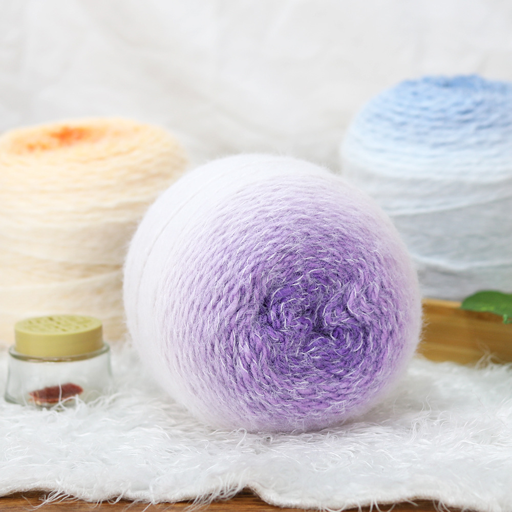 Gradual-length plush yarn, cak - Woven Scarf Blanket recension och pris