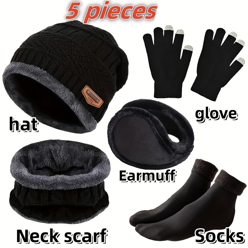 Men's winter hat, outdoor wint - Muffler Men Wool recension och pris