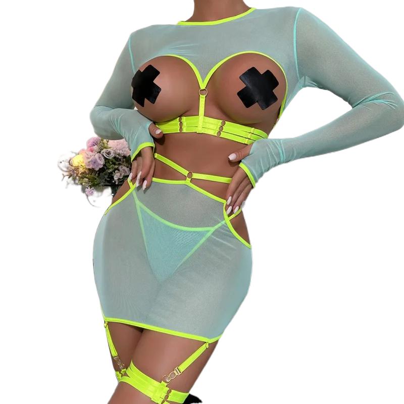 Bikini Fashion Sexy Lingerie 5 - Silk Tie Striped recension och pris