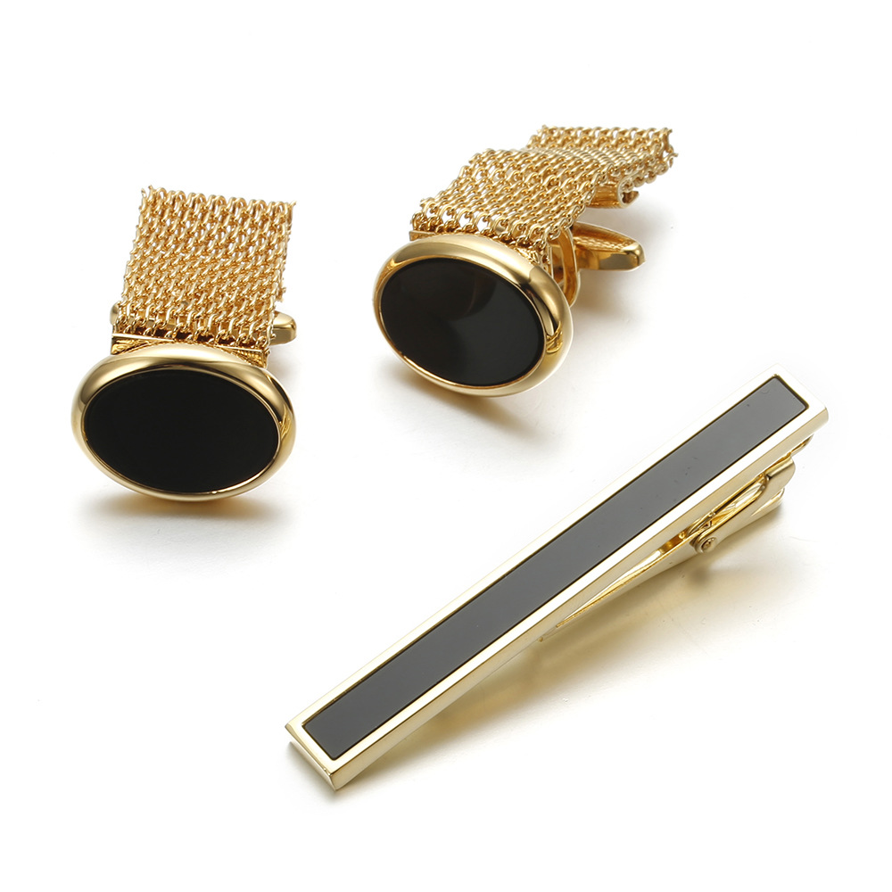 VAGULA New 9PCS Cuff links Tie - Tie Bar Set Gift recension och pris