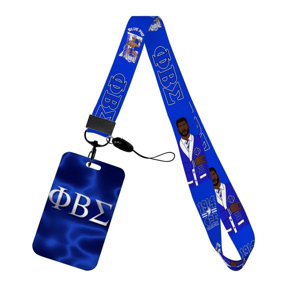 Phi Beta Sigma Fraternity 1914 - Lanyard Badge Holder recension och pris