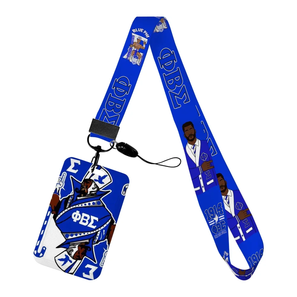 Phi Beta Sigma Fraternity 1914 - Lanyard Badge Holder recension och pris