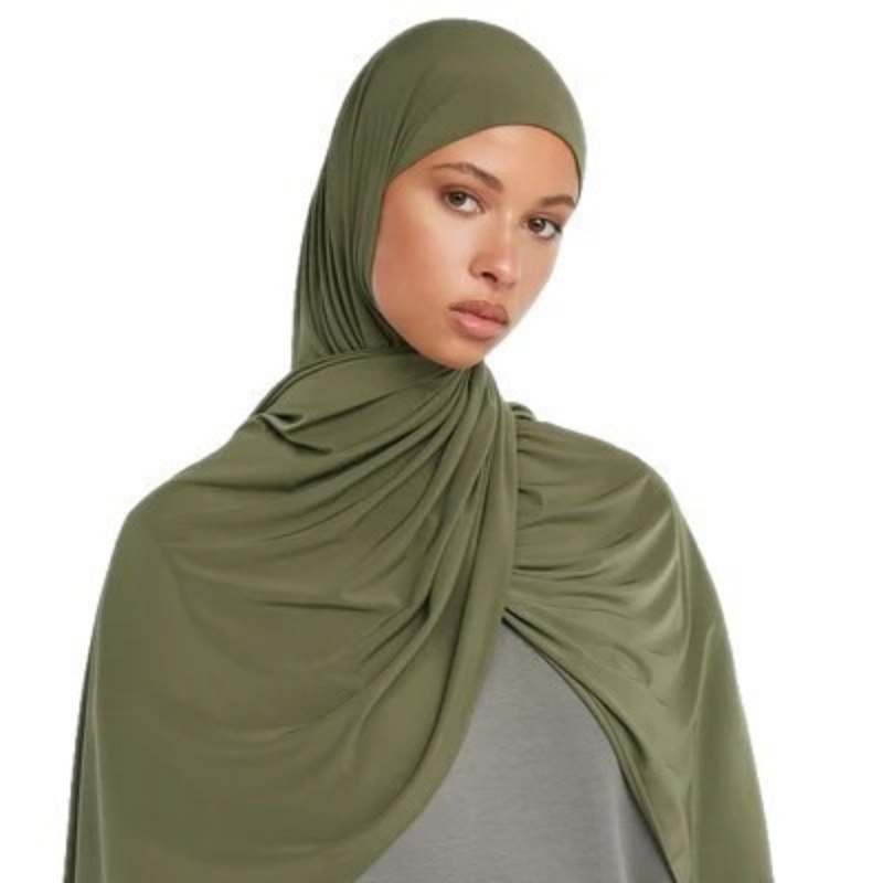 E2 Premium Liquid Jersey Hijab - Head Wrap Turban recension och pris