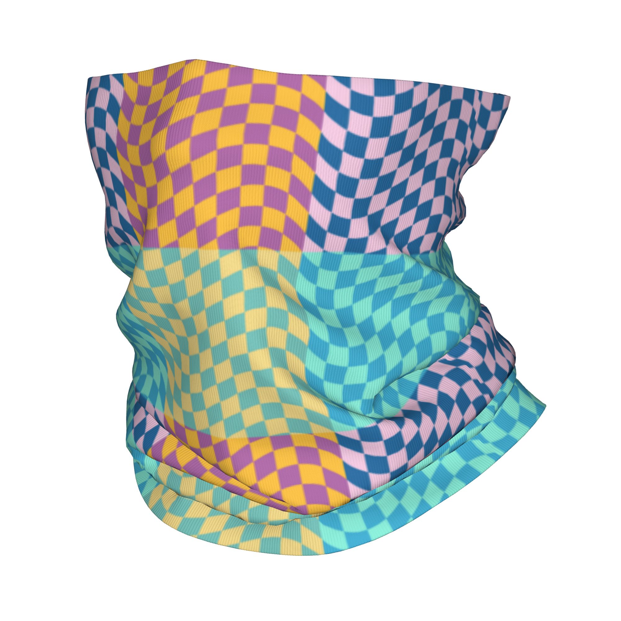 Custom Colored Checkered Banda - Neck Warmer Tube recension och pris