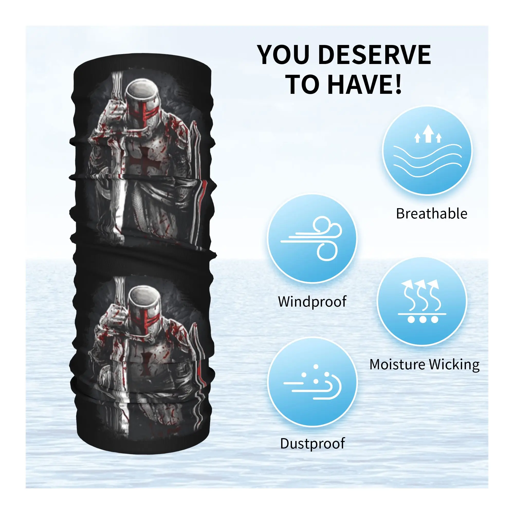 Brave Rosary Crusader Warrior  - Neck Warmer Tube recension och pris