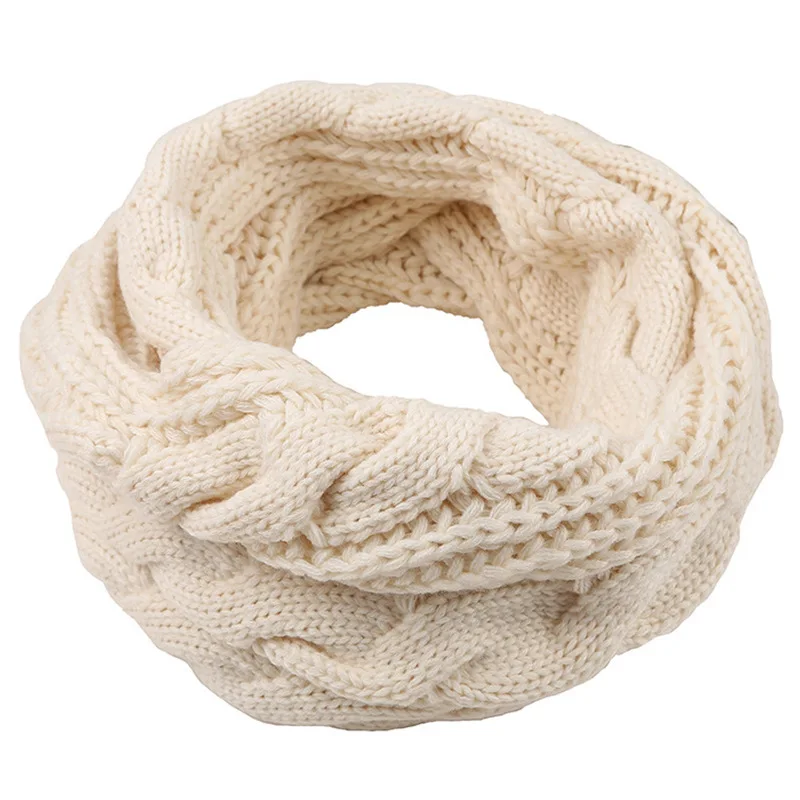 Men Women Boys Girls Thick Rib - Infinity Scarf Knit recension och pris