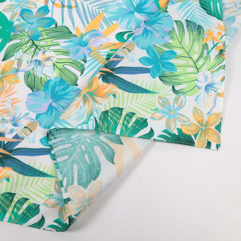 70cm Bandana Leaves Flowers Pr - Bandana Cotton recension och pris