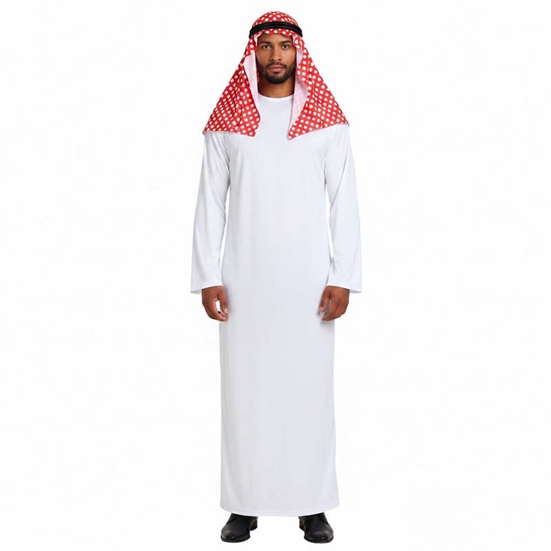 Traditional Arab Costume Arabi - Ascot Neck Scarf recension och pris