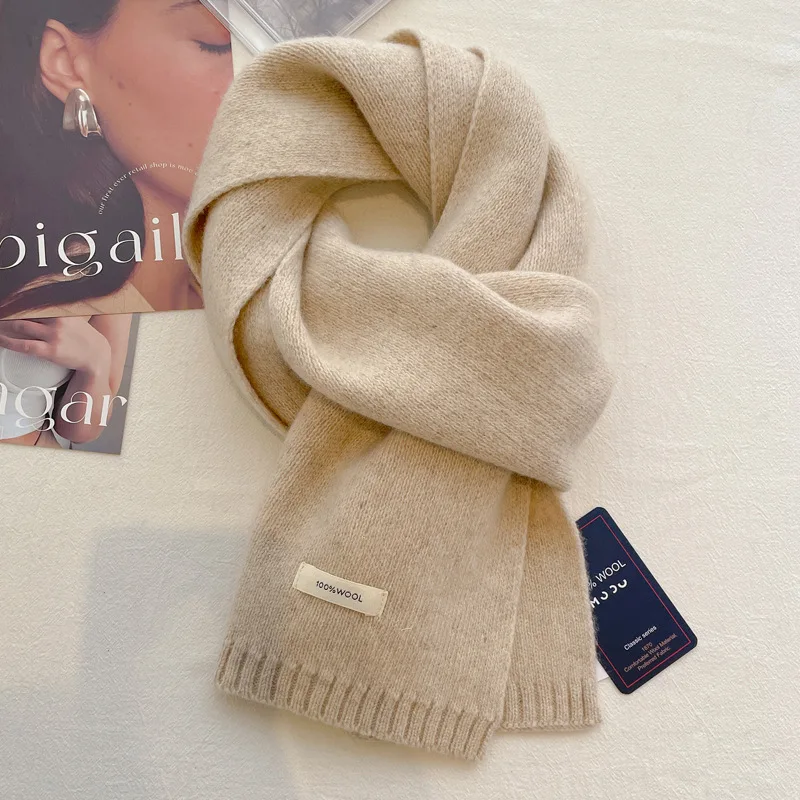 High Quality 100% Wool Scarf M - Muffler Men Wool recension och pris