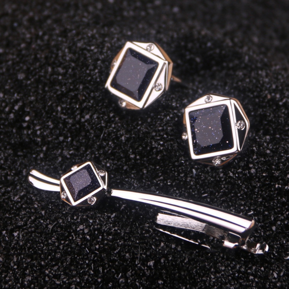 A Set Men's Tie Clip Groom Tux - Tie Bar Set Gift recension och pris