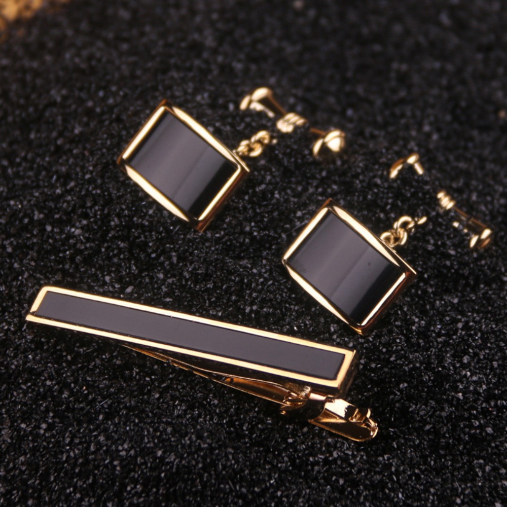 A Set Men's Tie Clip Groom Tux - Tie Bar Set Gift recension och pris