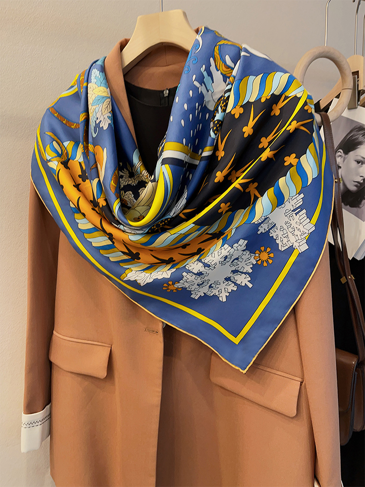 135CM 135CM Mulberry Silk Larg - Scarf Silk Square recension och pris