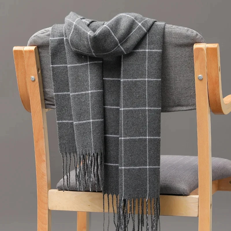 2024 New Winter Men Scarf Keep - Muffler Men Wool recension och pris