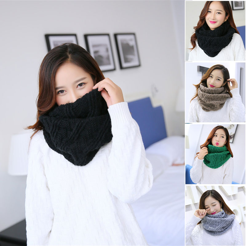 Unisex Winter Soft Chunky Knit - Infinity Scarf Knit recension och pris