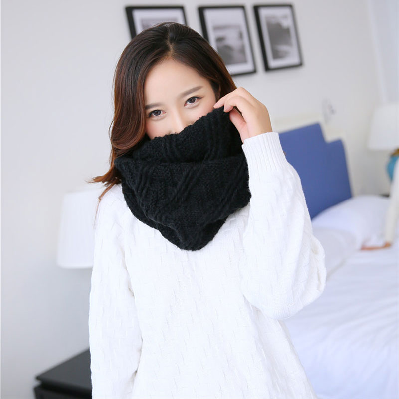 Unisex Winter Soft Chunky Knit - Infinity Scarf Knit recension och pris