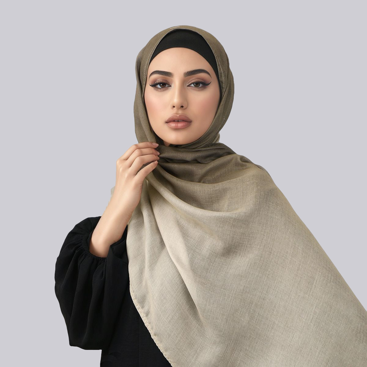 Women Gradient Cotton Rayon Hi - Head Wrap Turban recension och pris